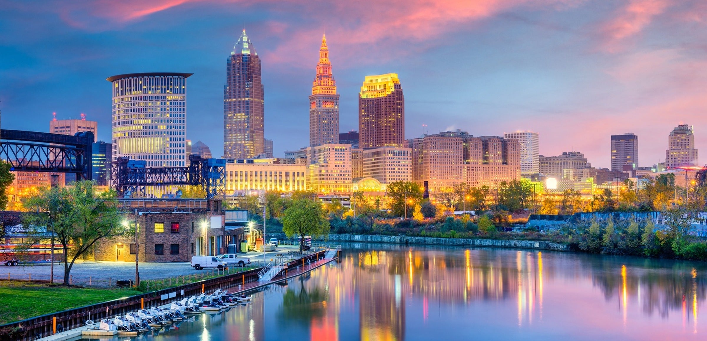Ohio collection hero - Cleveland Skyline