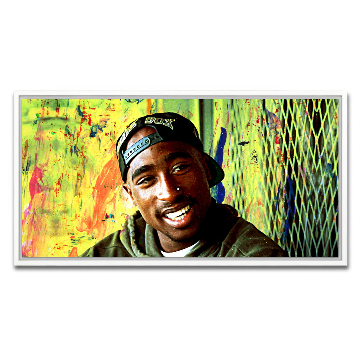 AUTO-MOCKUP WHITE | 2pac | 1 Piece | White Frame | group=2x1