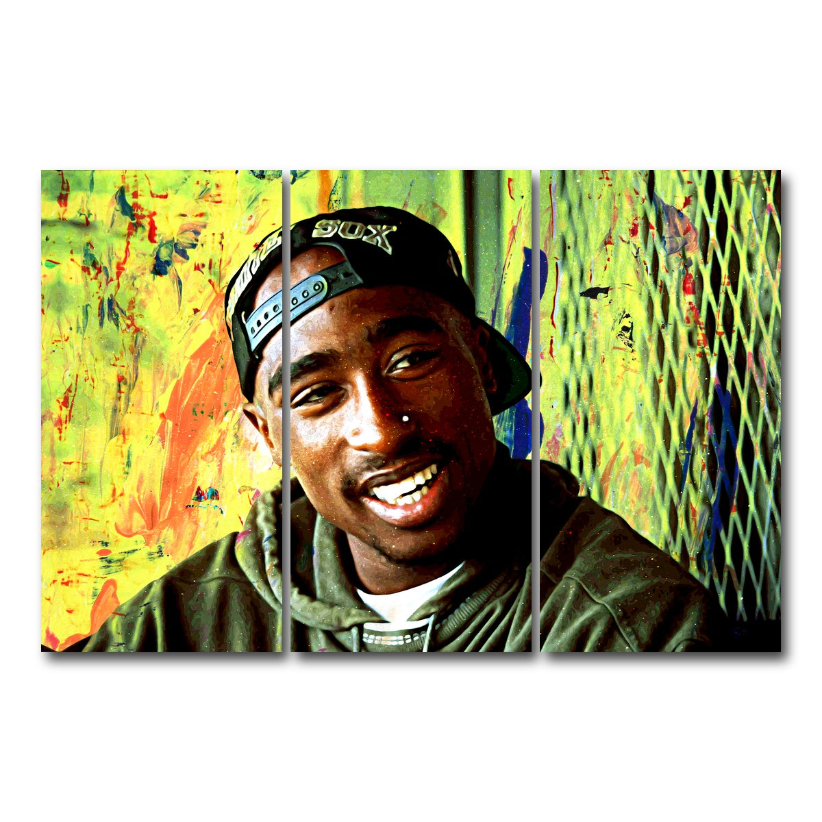 AUTO-MOCKUP WHITE | 2pac | 3 Piece | Gallery Wrapped | group=12x24