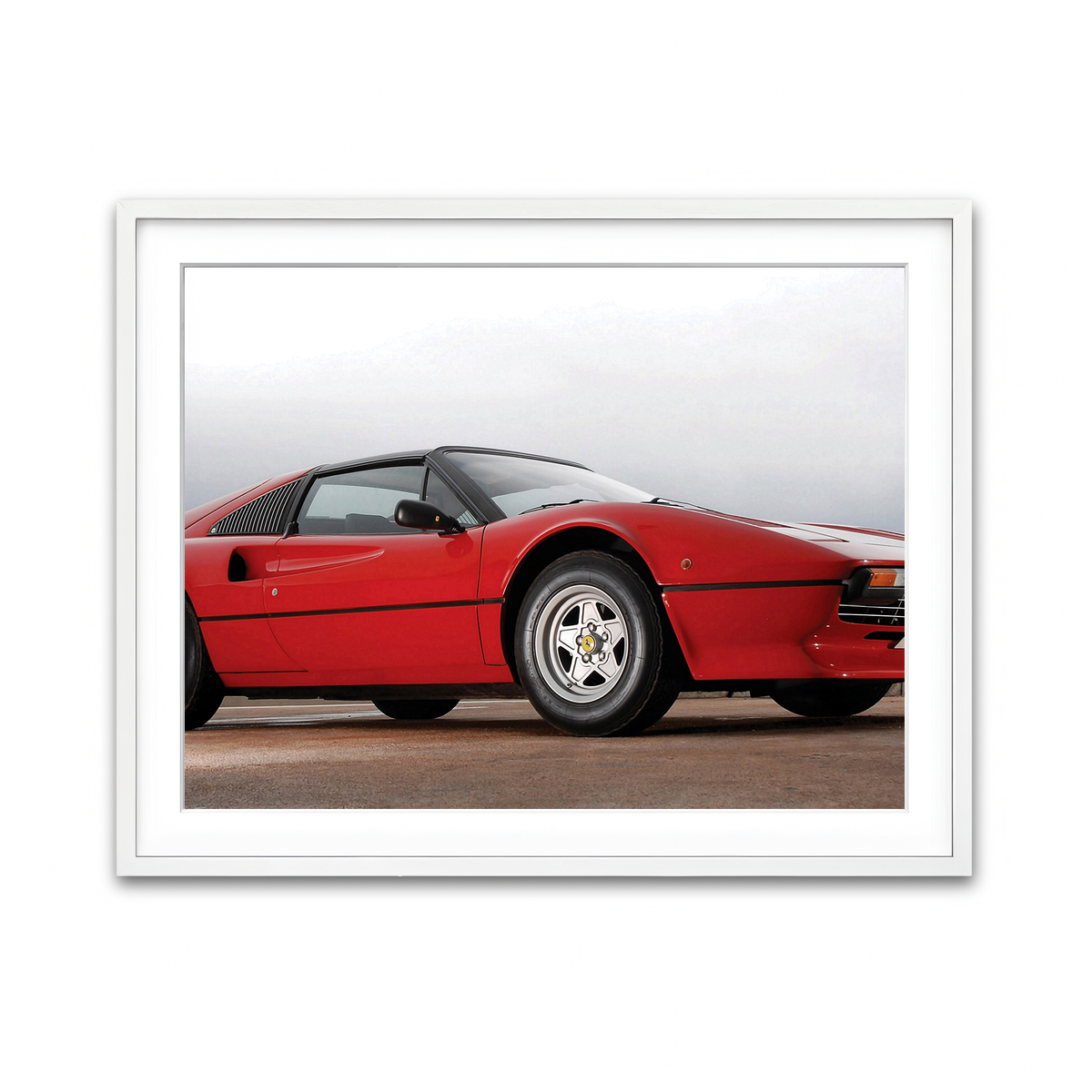 Framed Print 4x3 White