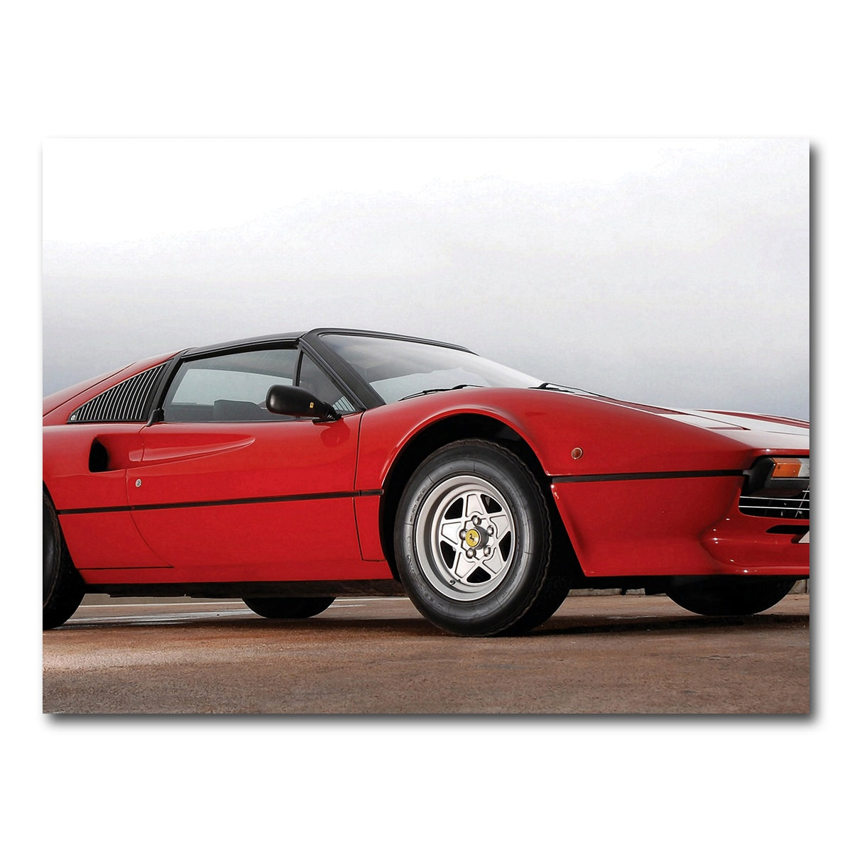 AUTO-MOCKUP WHITE | '77 Ferrari | 1 Piece | Gallery Wrap Canvas | group=4x3
