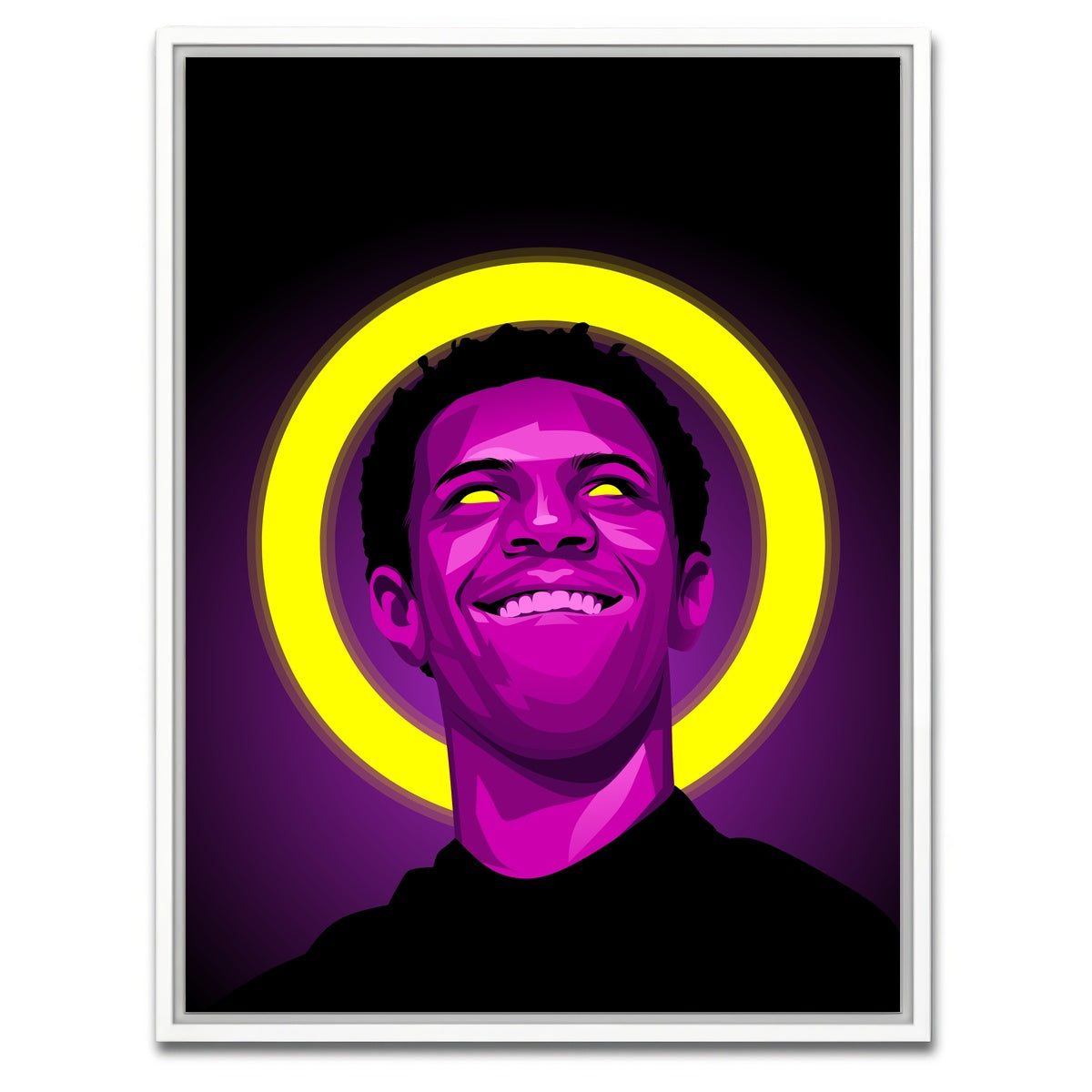 AUTO-MOCKUP WHITE | A Boogie | 1 Piece | White Framed Canvas | group=3x4