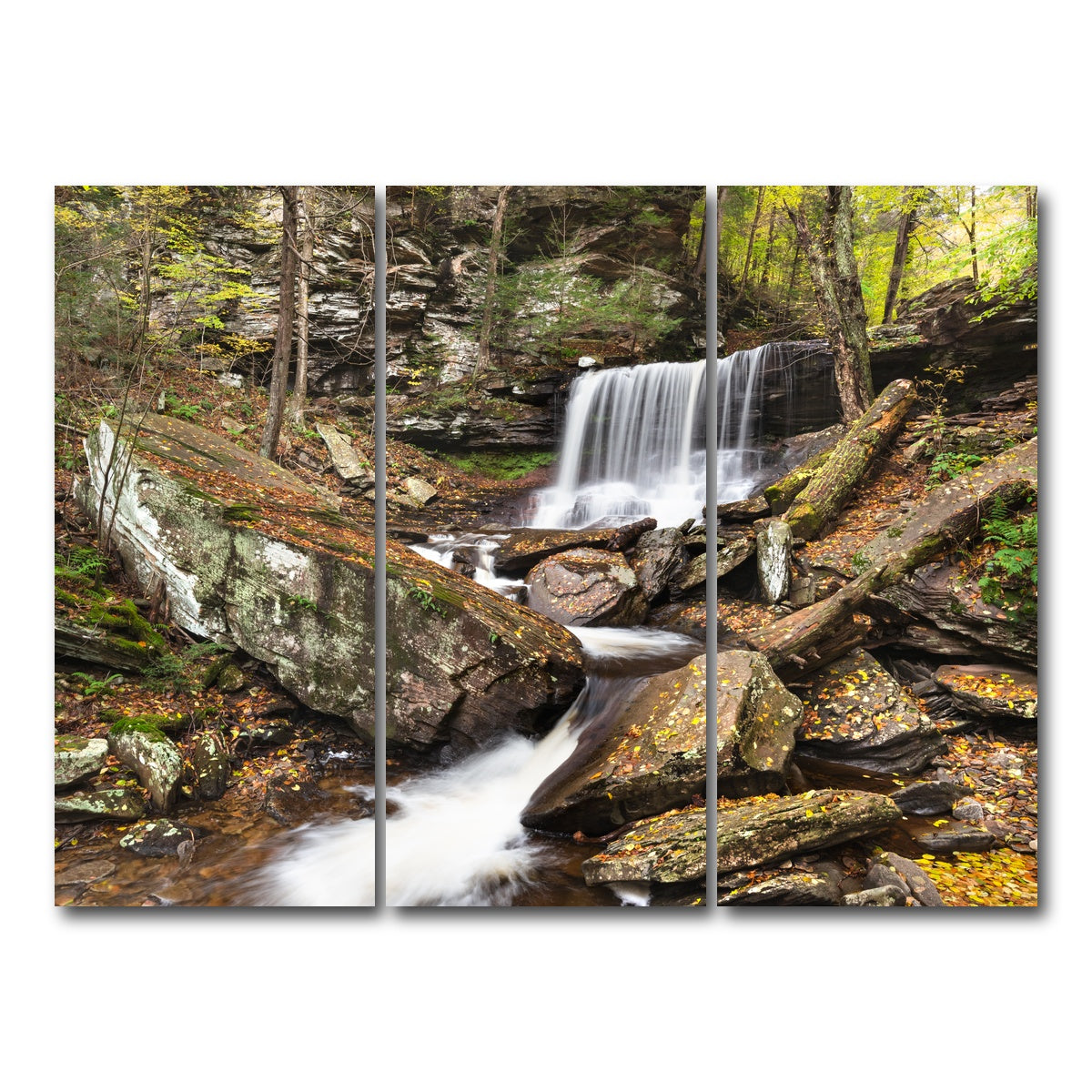 AUTO-MOCKUP WHITE | A Classic Scene | 3 Piece | Gallery Wrapped | group=8x18