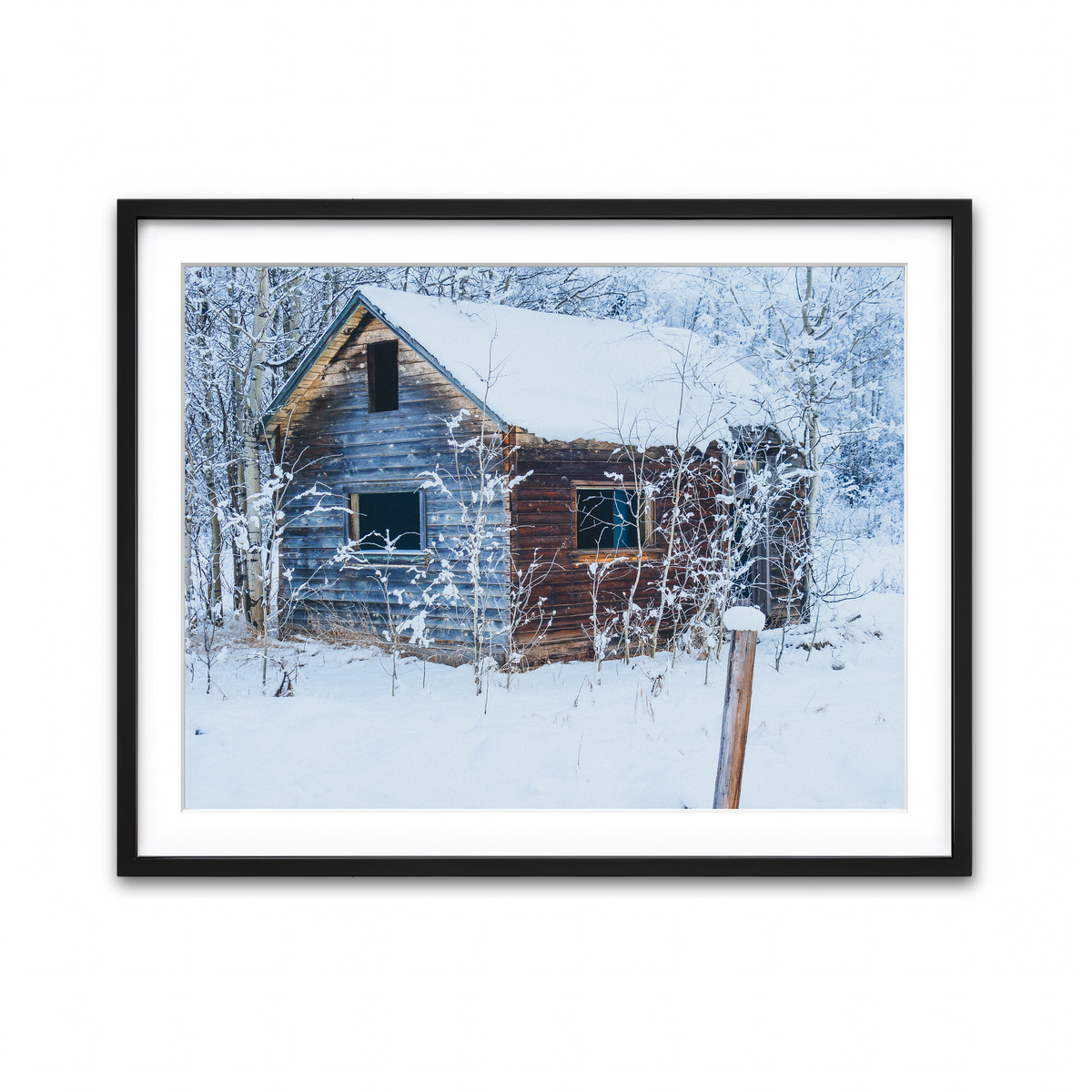 Framed Print 4x3 Black