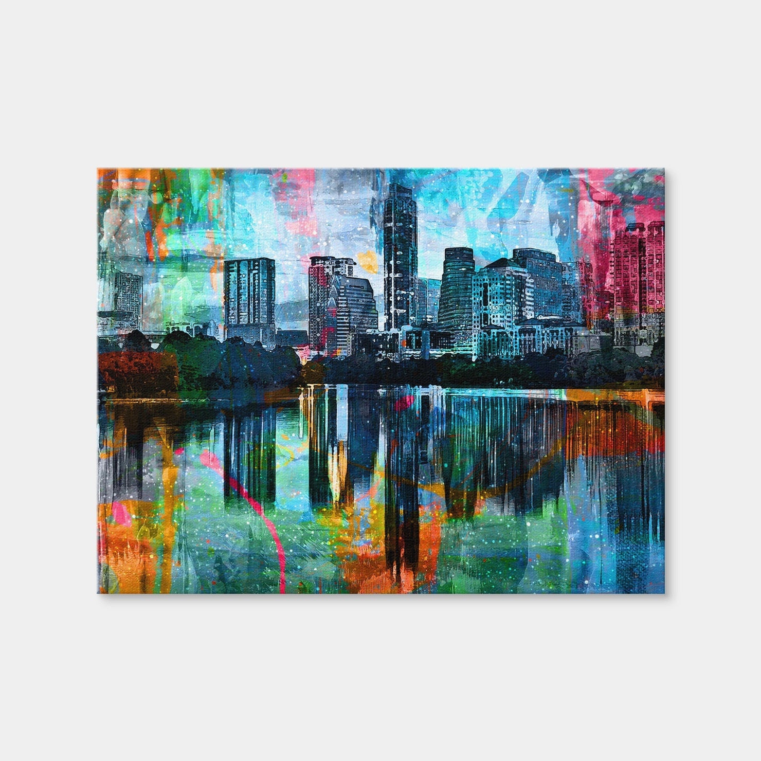 AUTO-MOCKUP WHITE | Abstract Austin | 1 Piece | Gallery Wrap Canvas | group=4x3