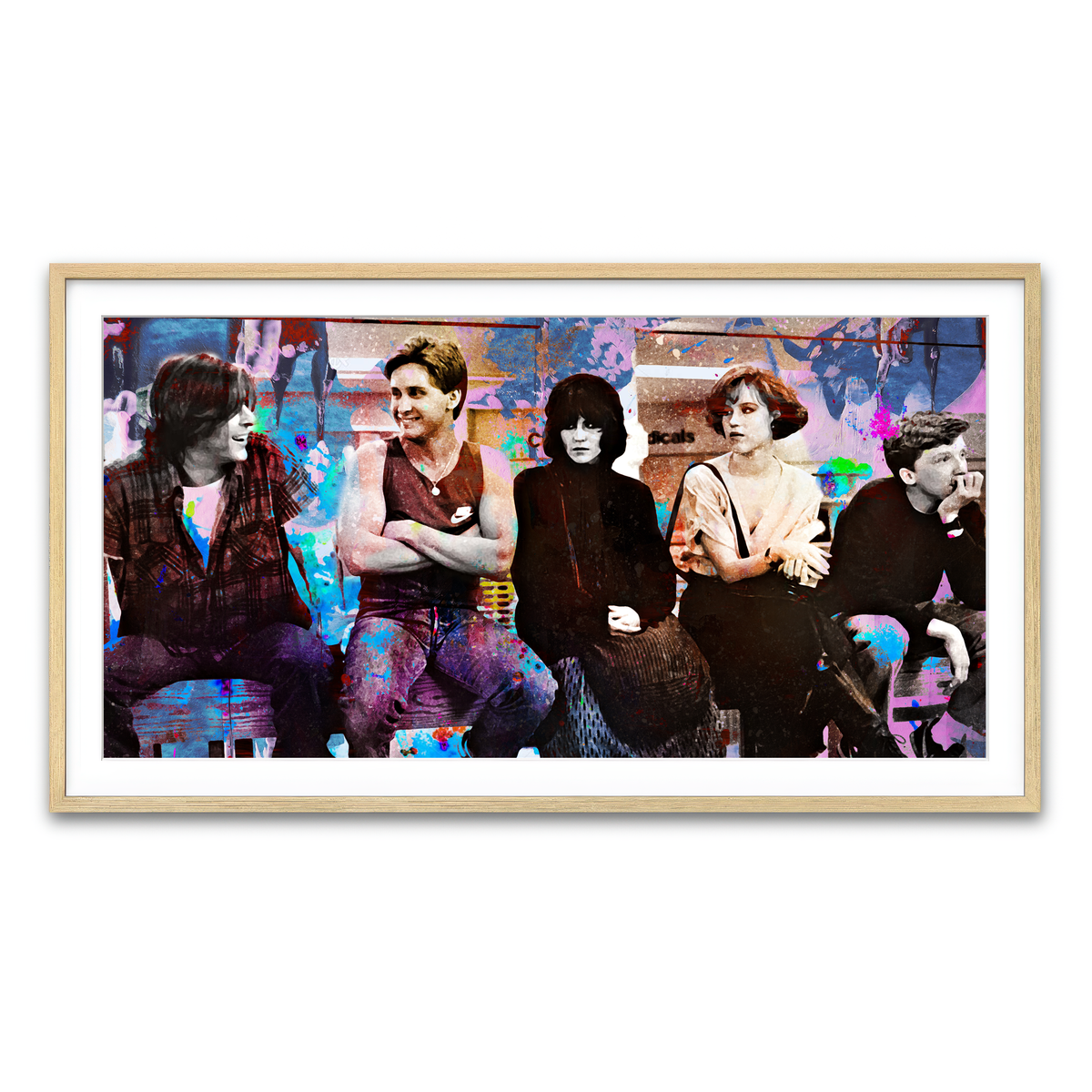 Framed Print 2x1 Natural