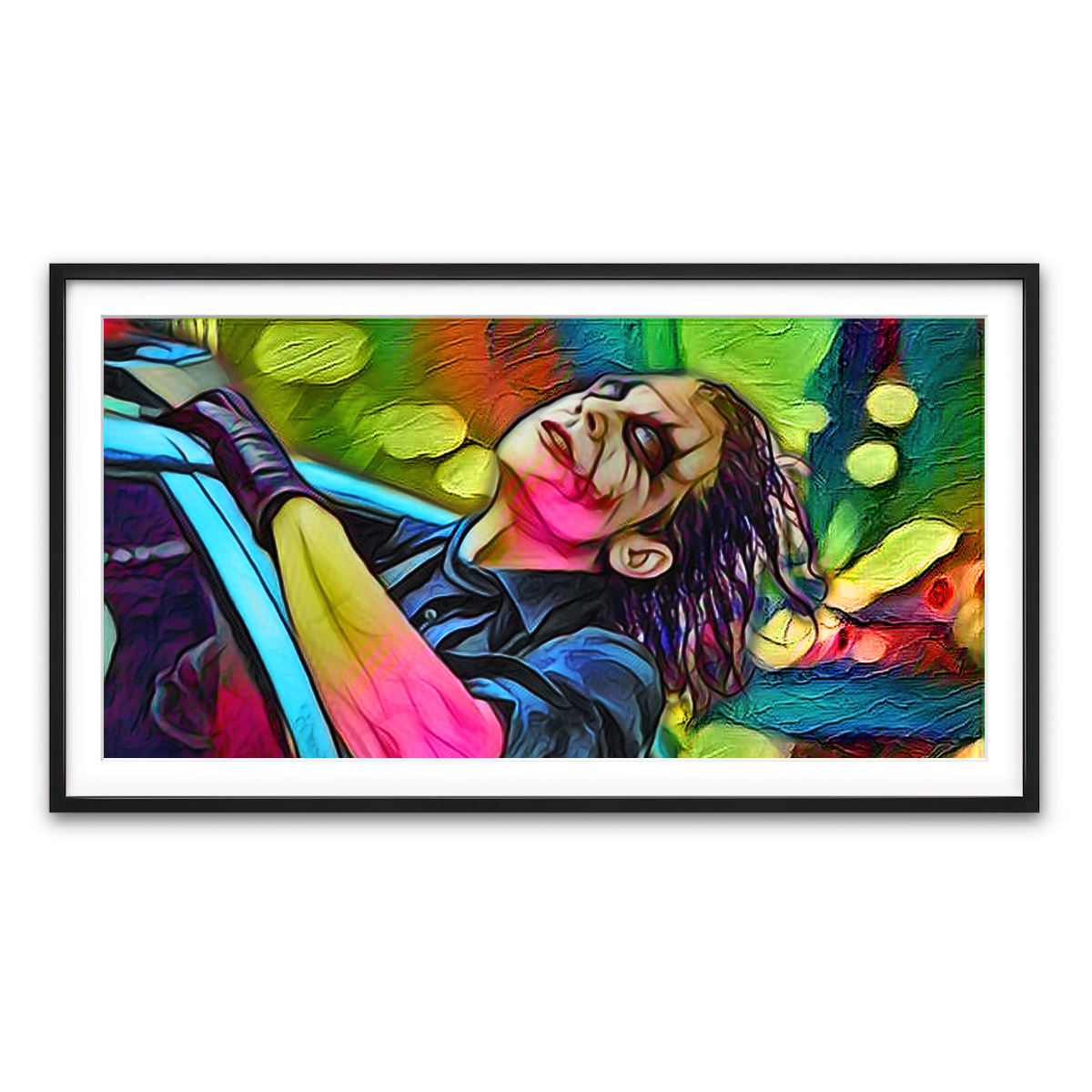Abstract Joker Wall Art