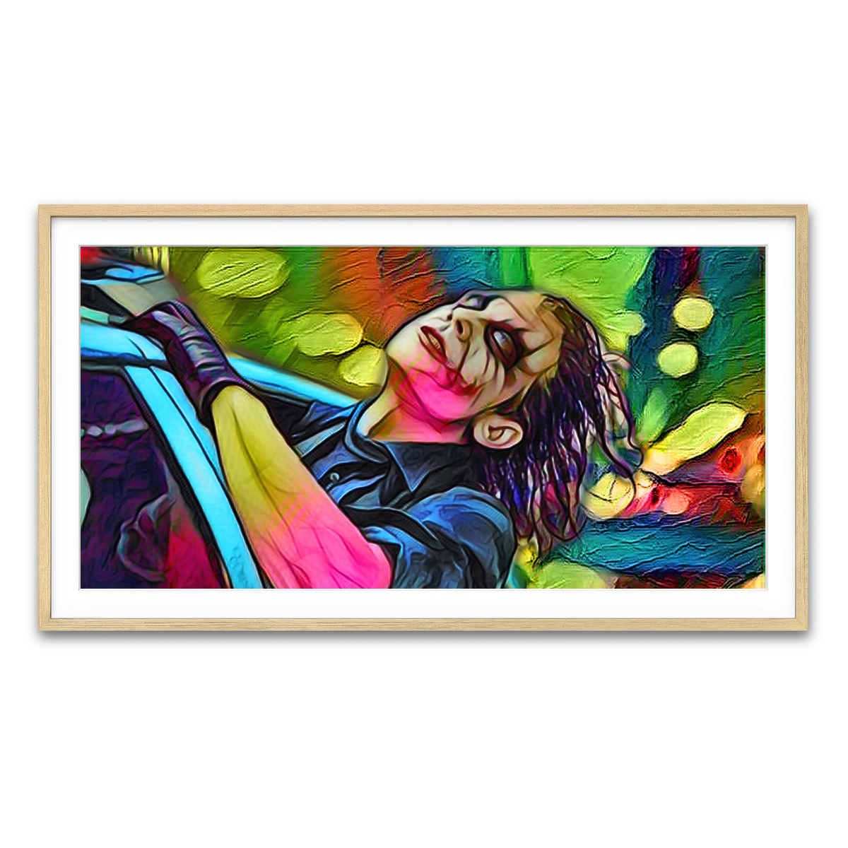 Abstract Joker Wall Art