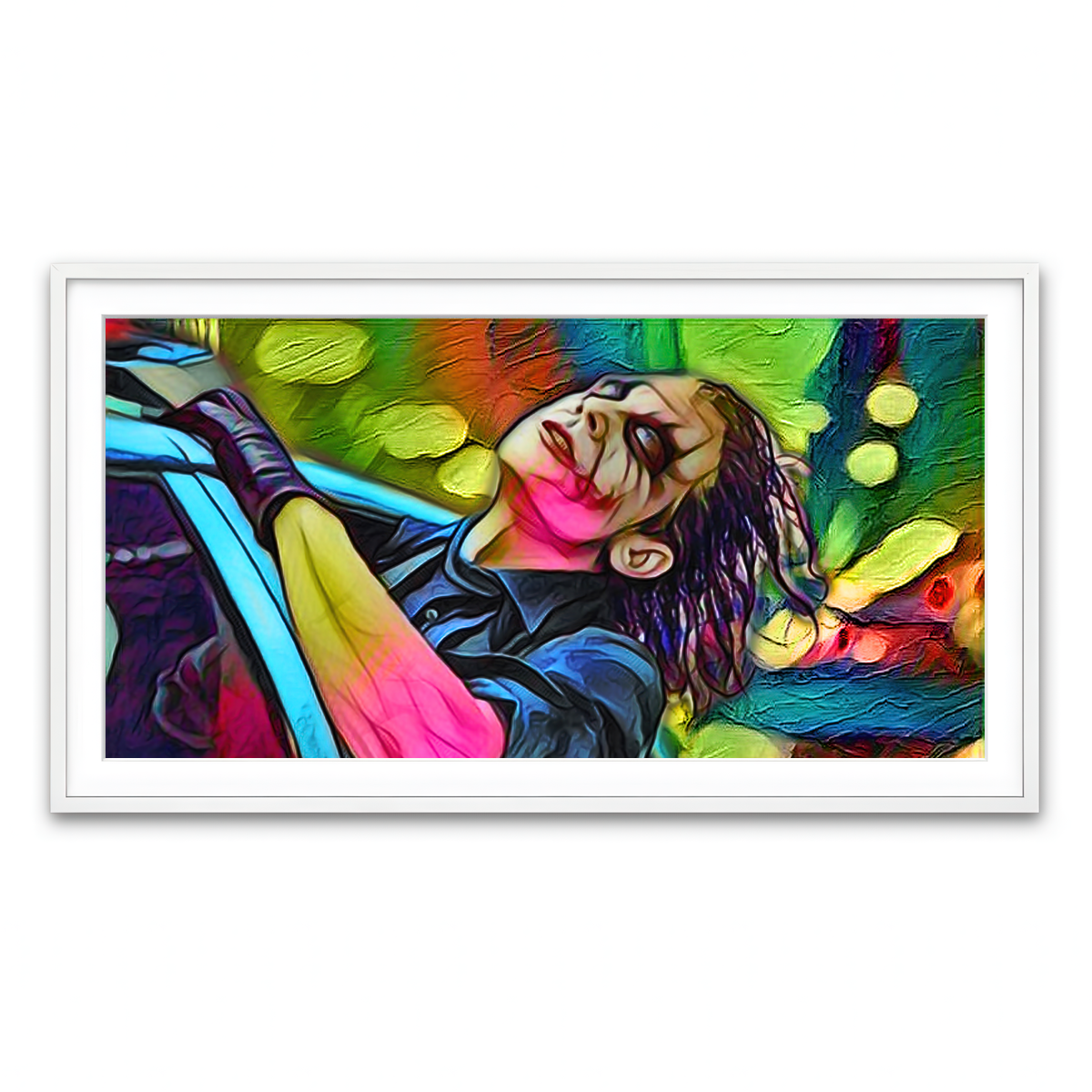 Abstract Joker Wall Art