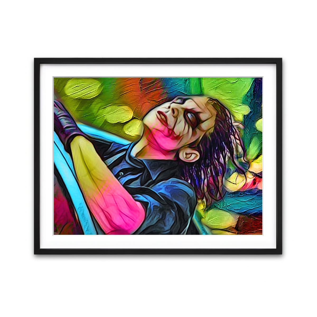 Abstract Joker Wall Art