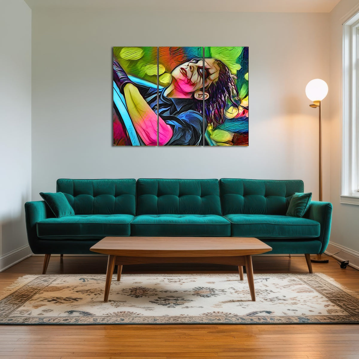 Abstract Joker Wall Art