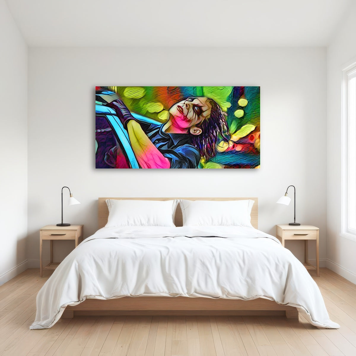 Abstract Joker Wall Art