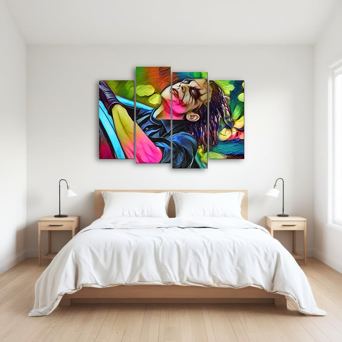 Abstract Joker Wall Art
