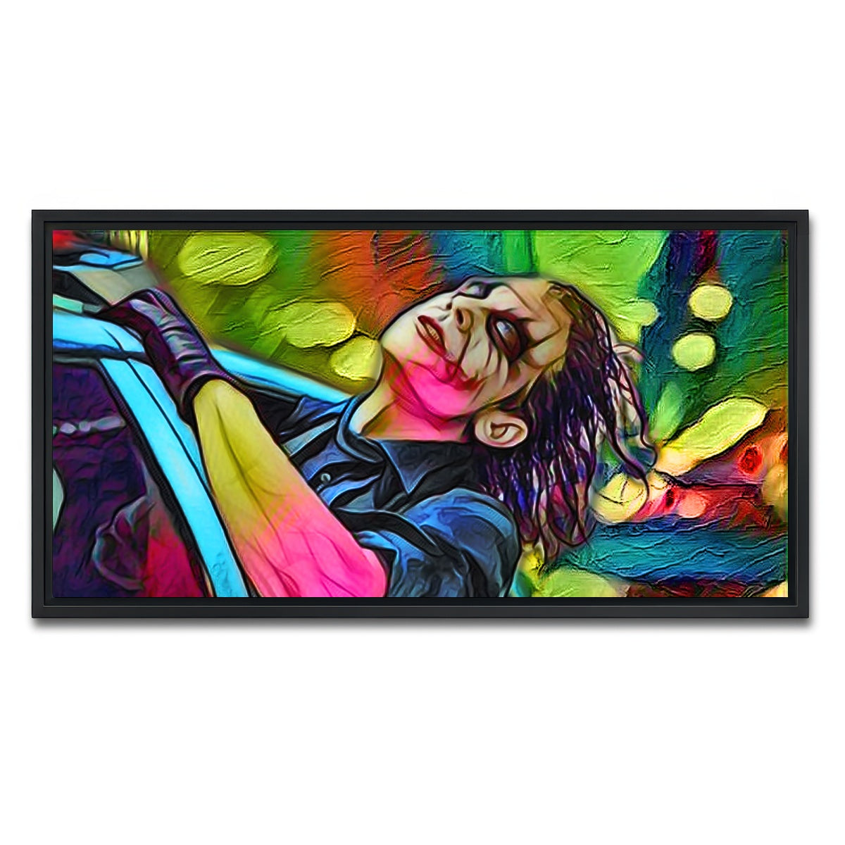 Abstract Joker Wall Art