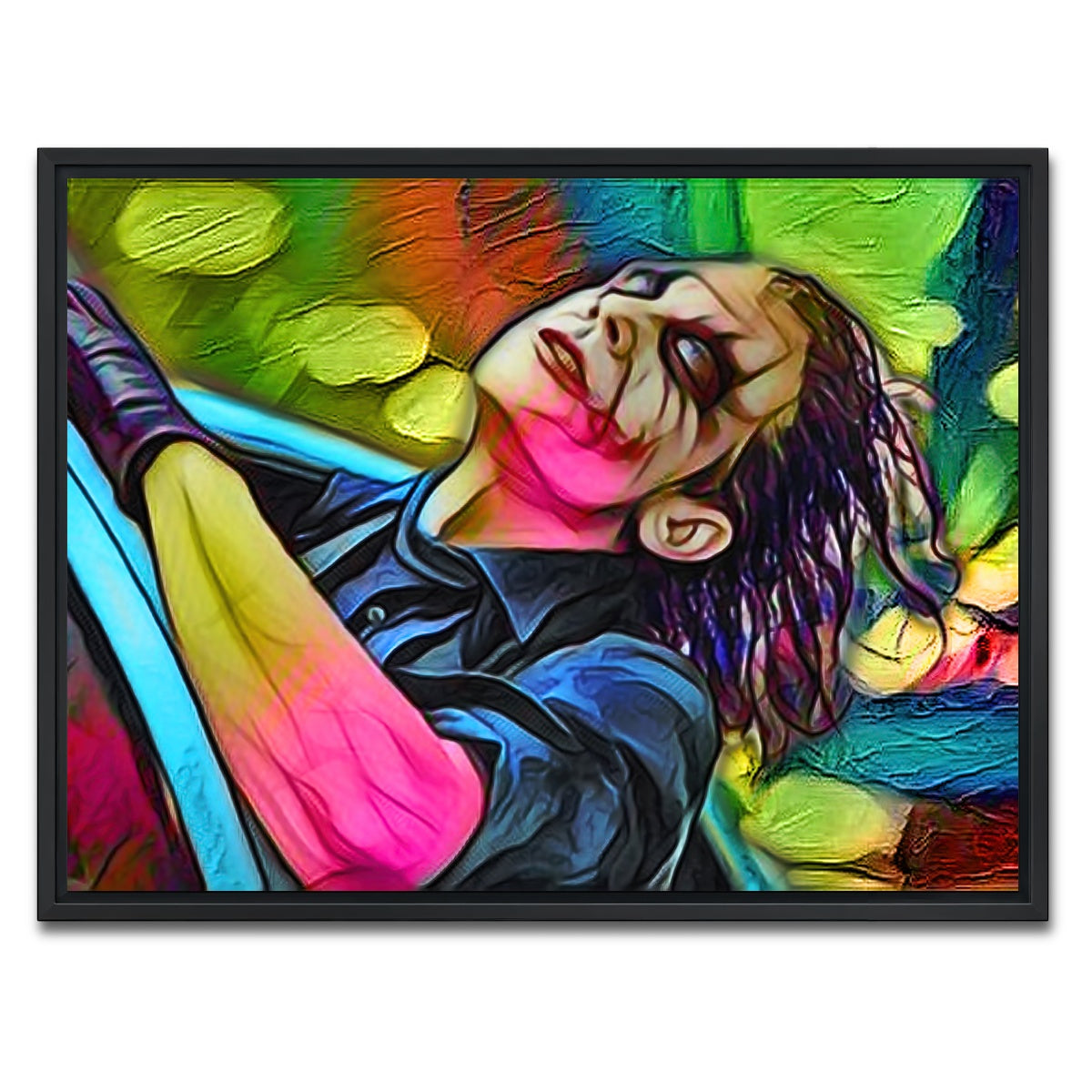 Abstract Joker Wall Art