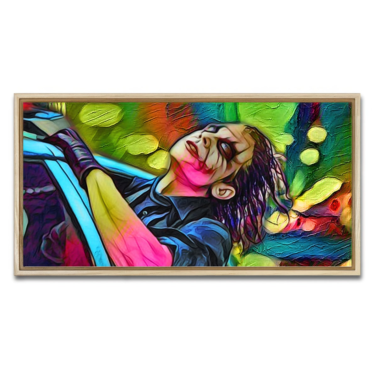 Abstract Joker Wall Art