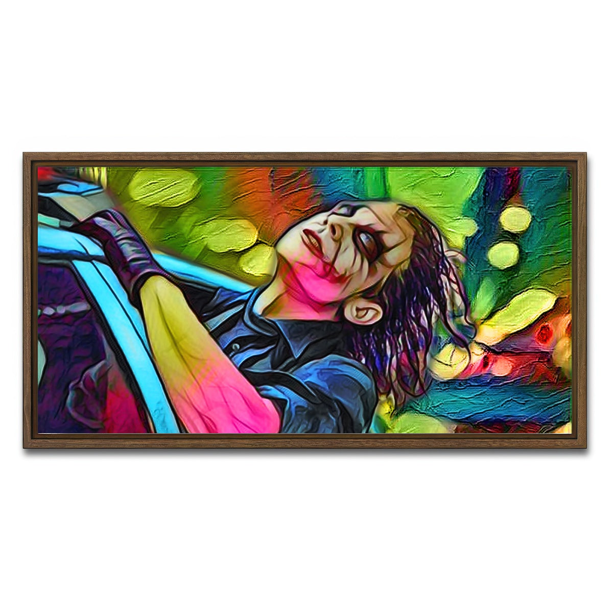 Abstract Joker Wall Art