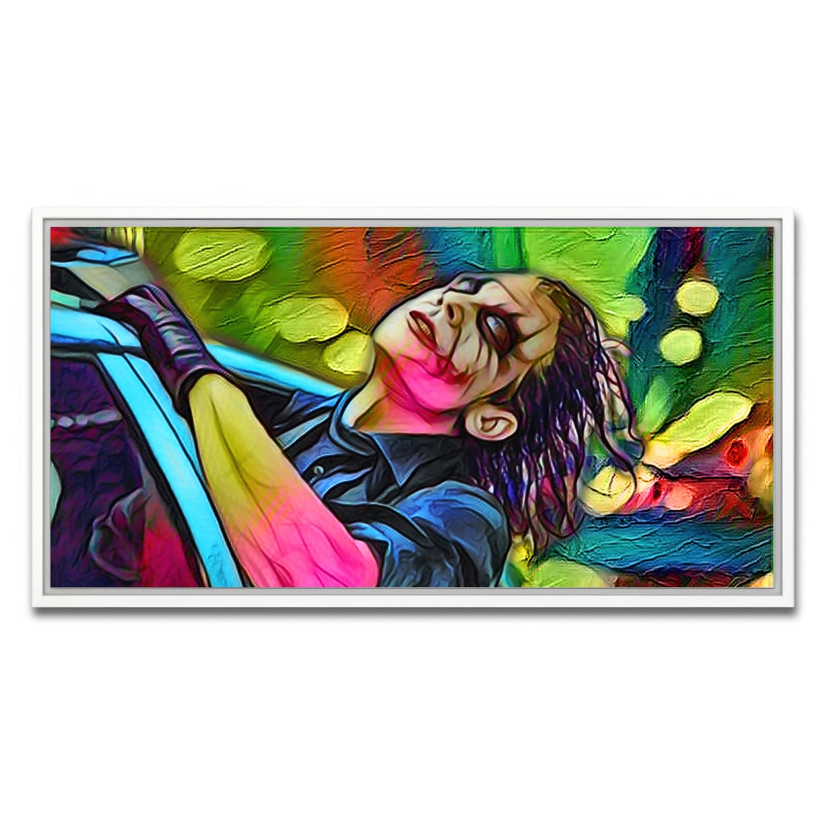 Abstract Joker Wall Art