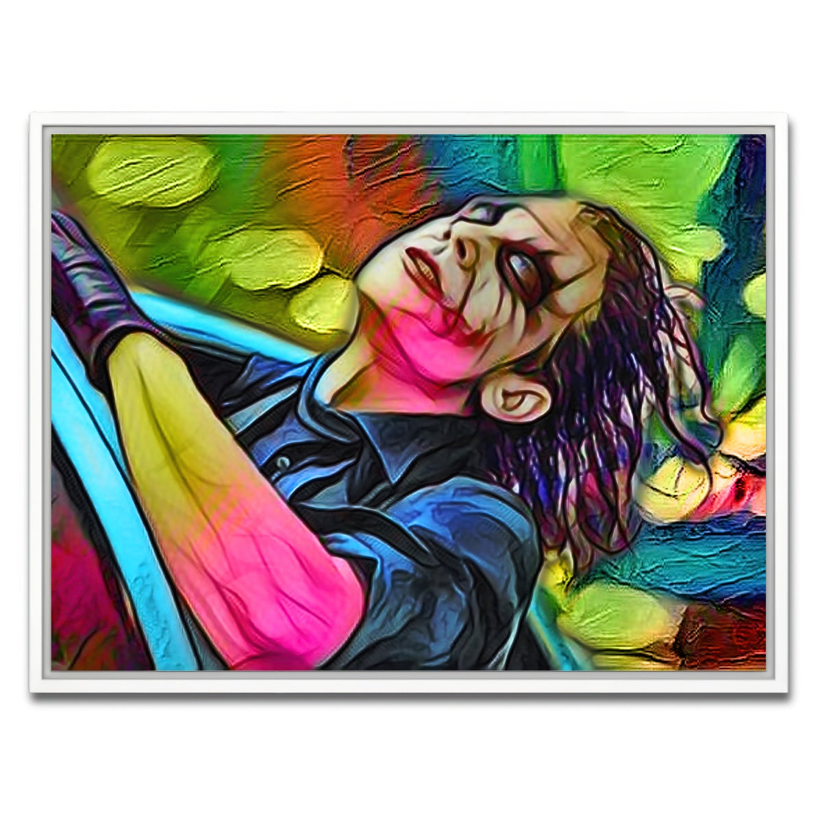 Abstract Joker Wall Art