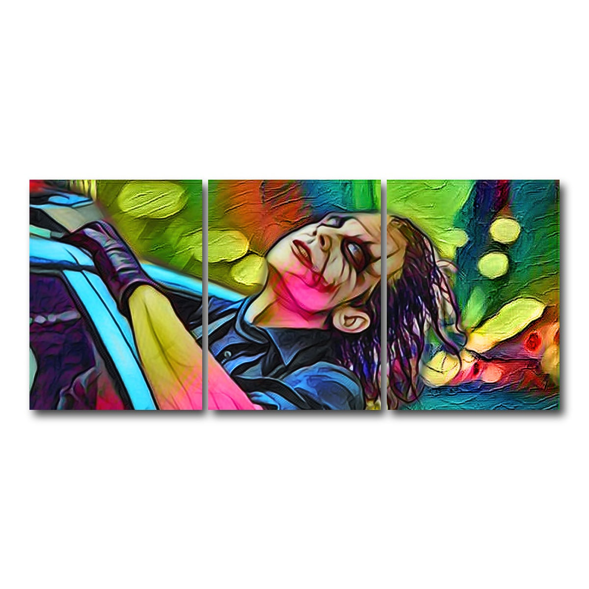 Abstract Joker Wall Art