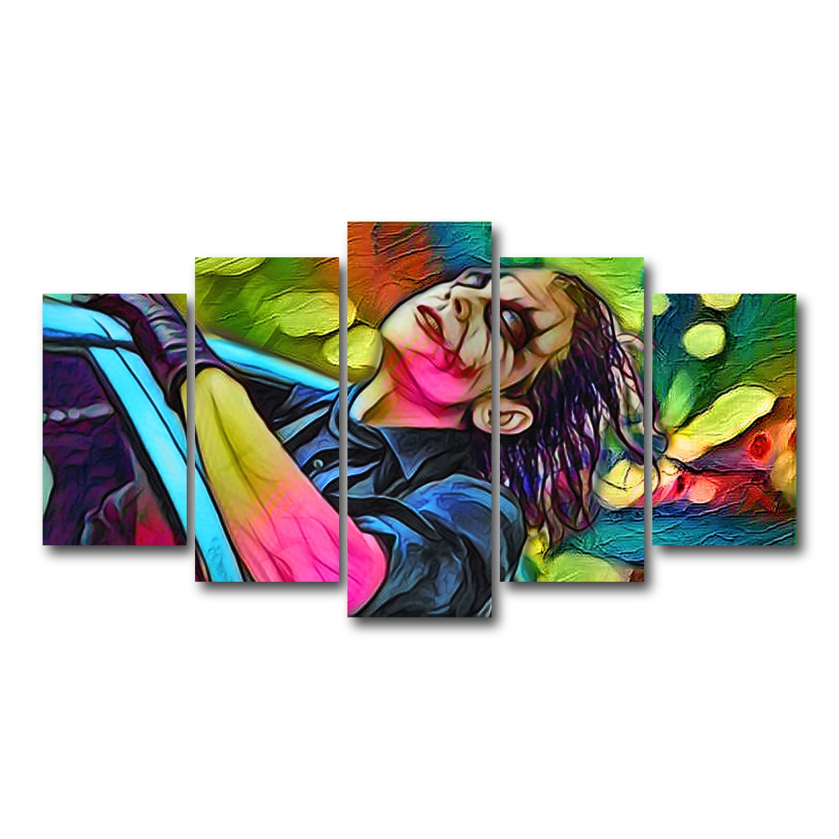 Abstract Joker Wall Art