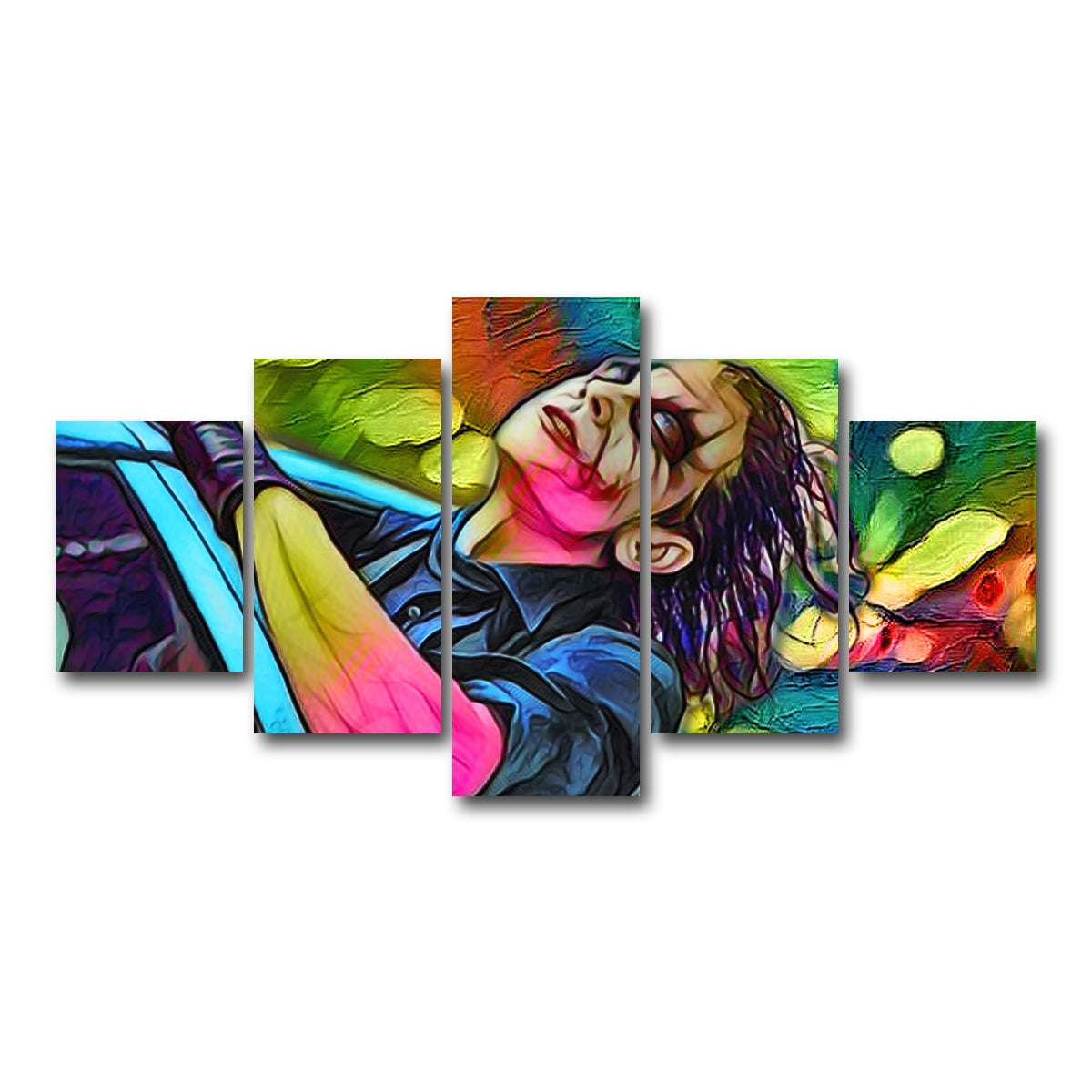 Abstract Joker Wall Art