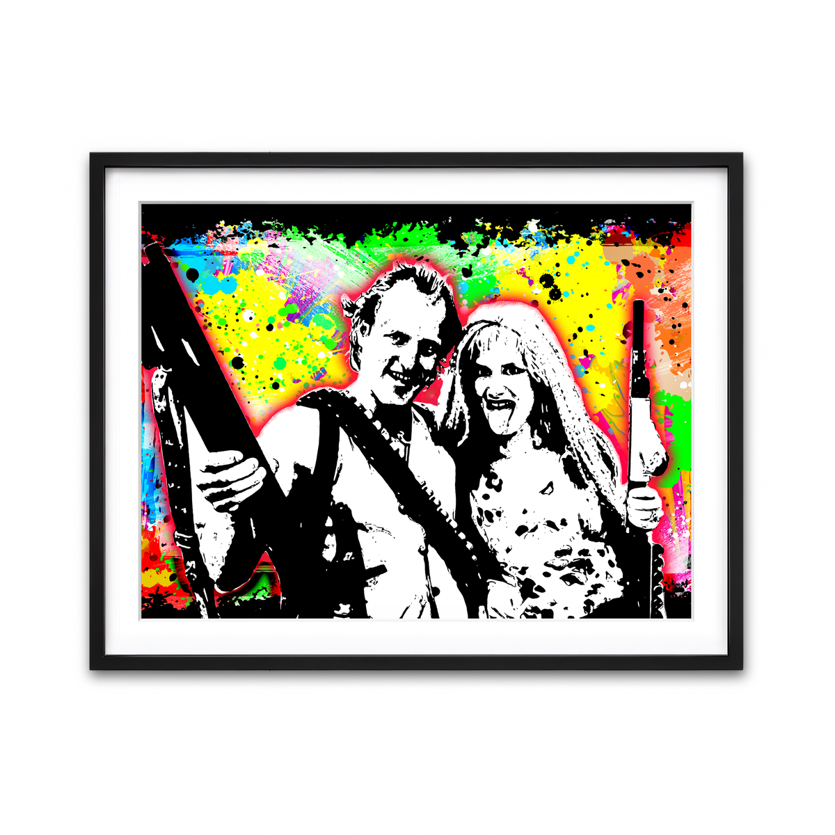 Abstract Natural Born Killers Wall Art