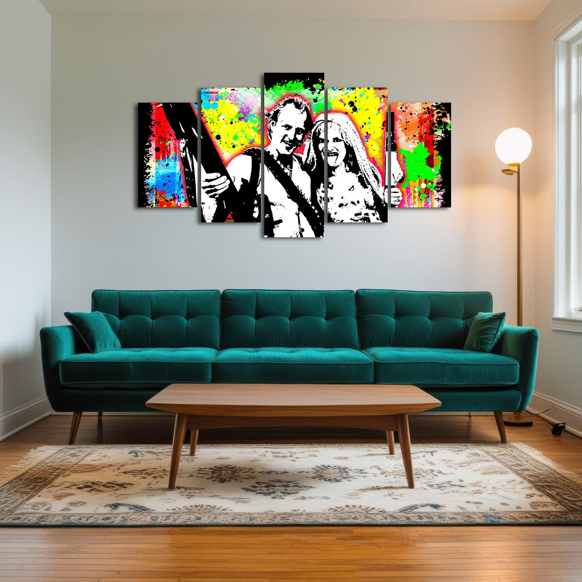 Abstract Natural Born Killers Wall Art