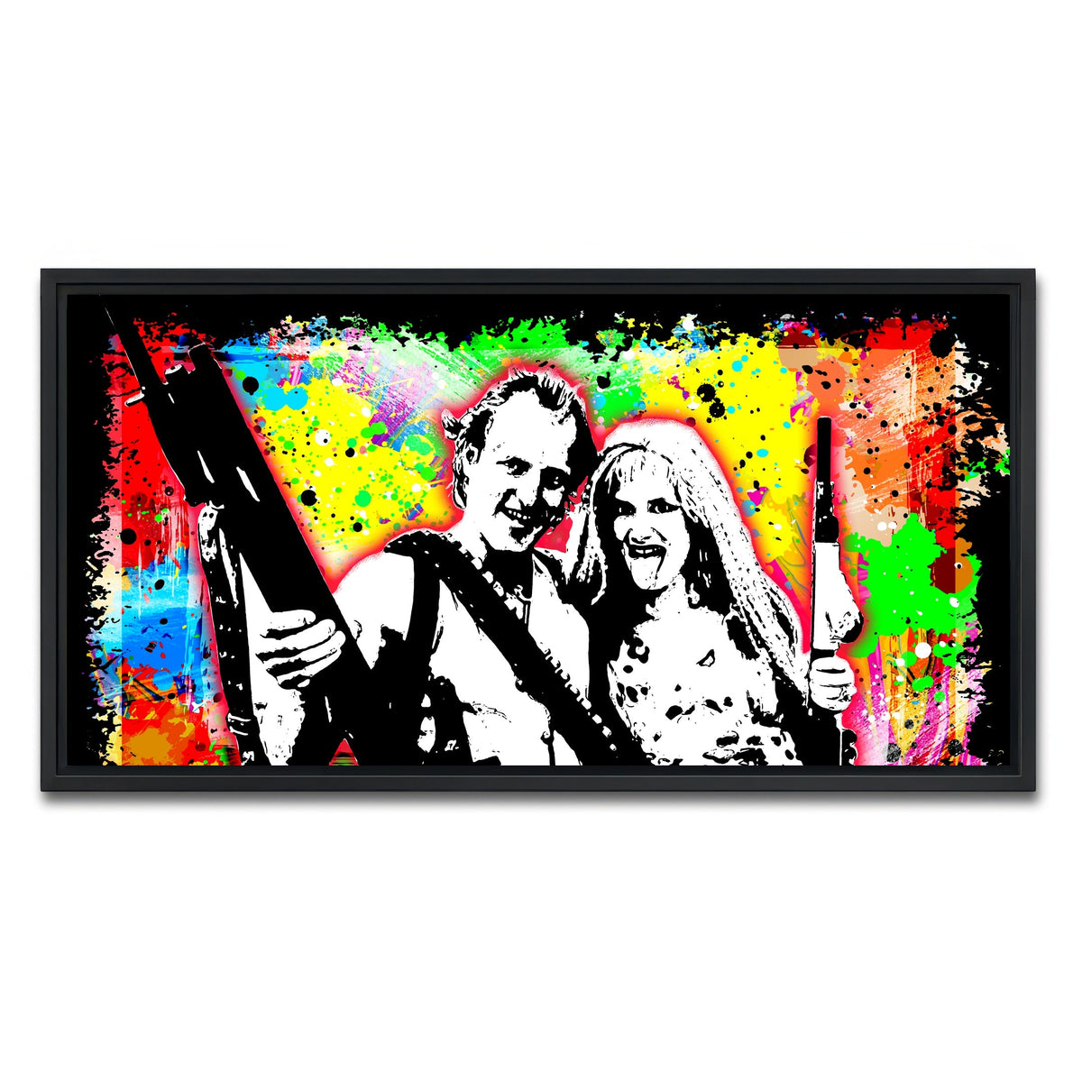 Abstract Natural Born Killers Wall Art