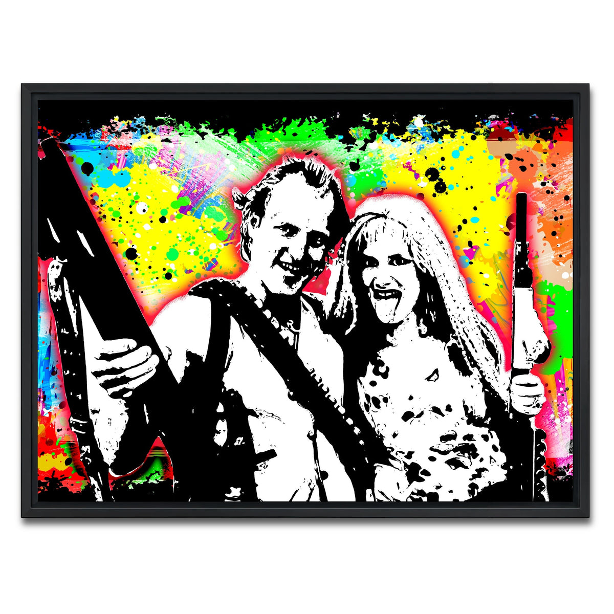 Abstract Natural Born Killers Wall Art