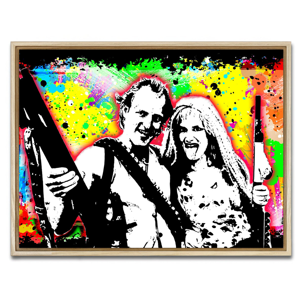 Abstract Natural Born Killers Wall Art
