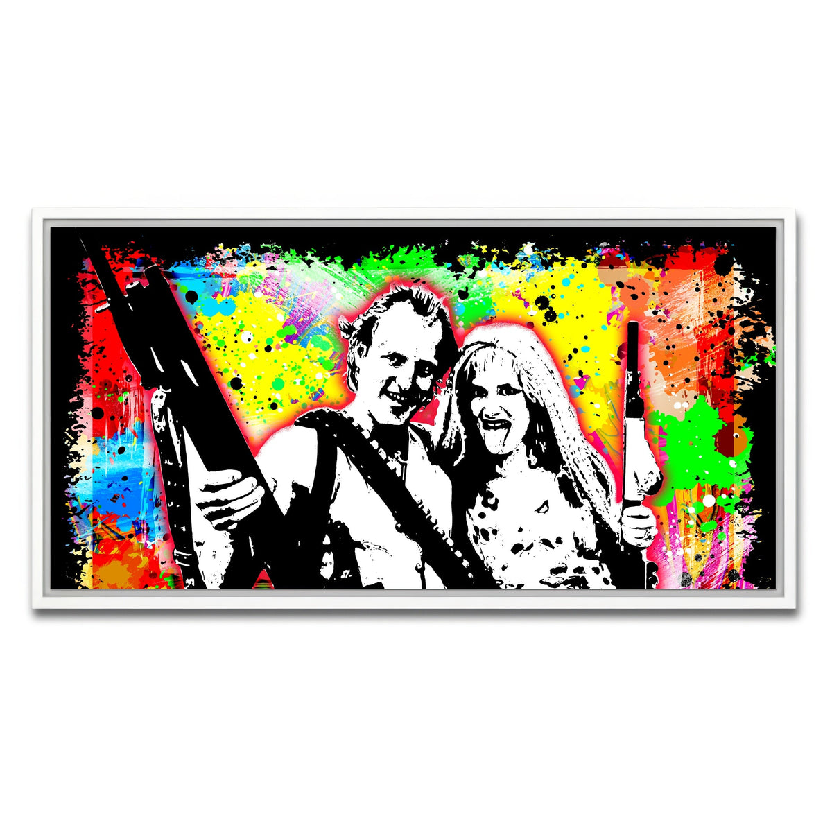 Abstract Natural Born Killers Wall Art