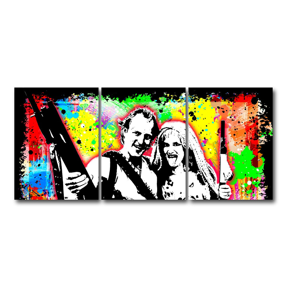 Abstract Natural Born Killers Wall Art