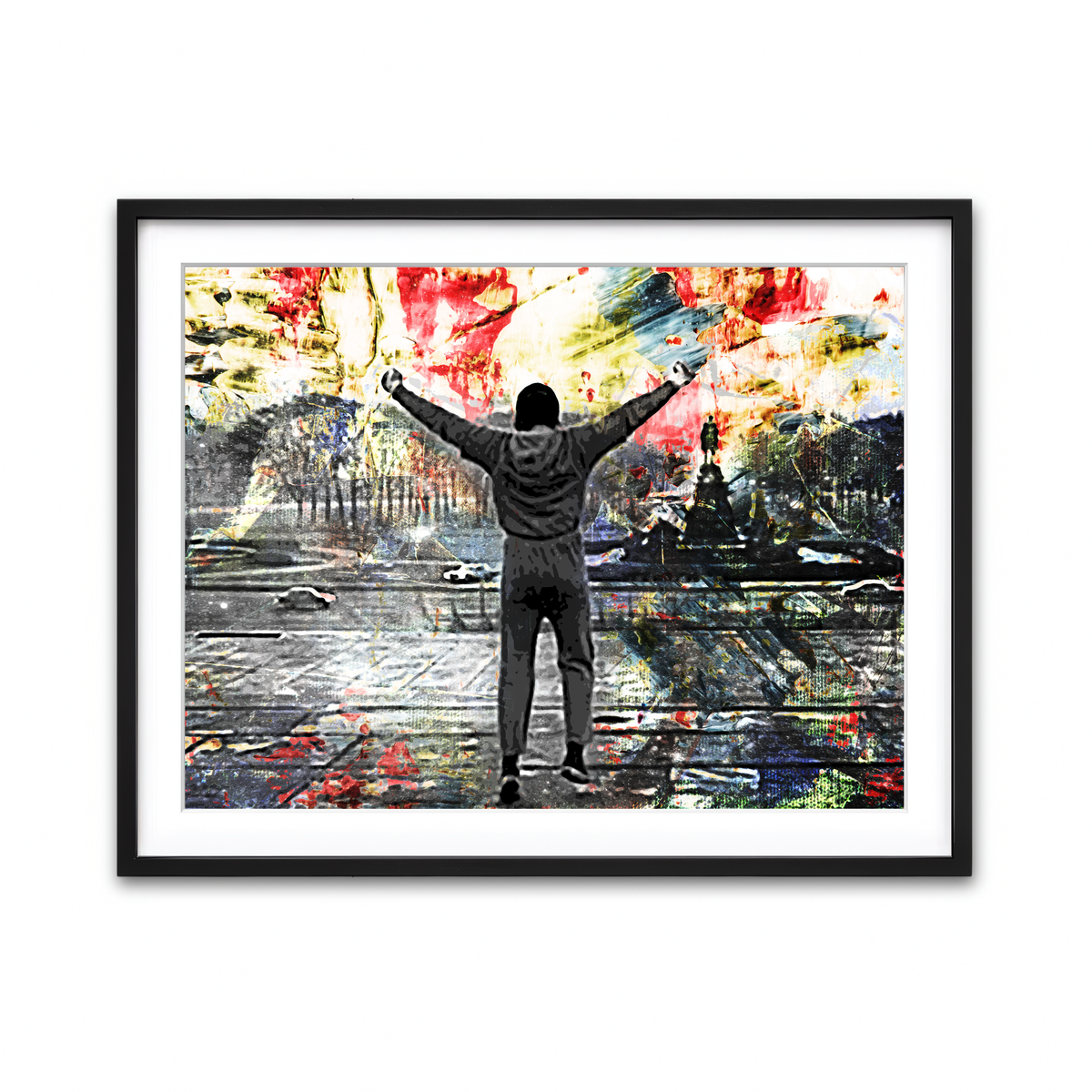 Framed Print 4x3 Black