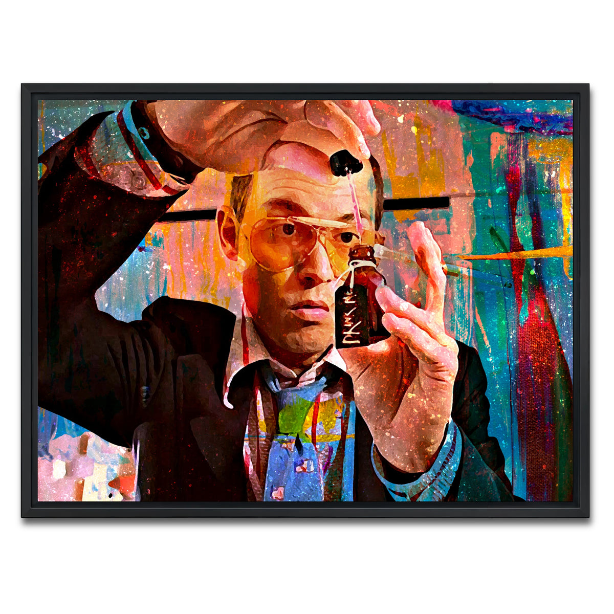 AUTO-MOCKUP WHITE | Adrenochrome | 1 Piece | Black Framed Canvas | group=4x3