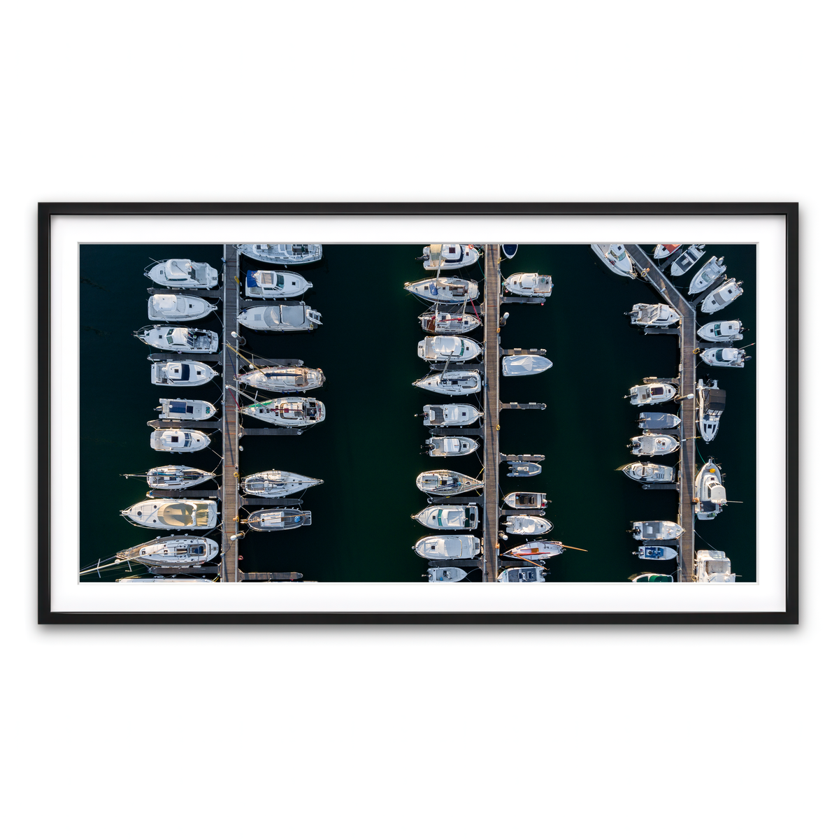 Framed Print 2x1 Black