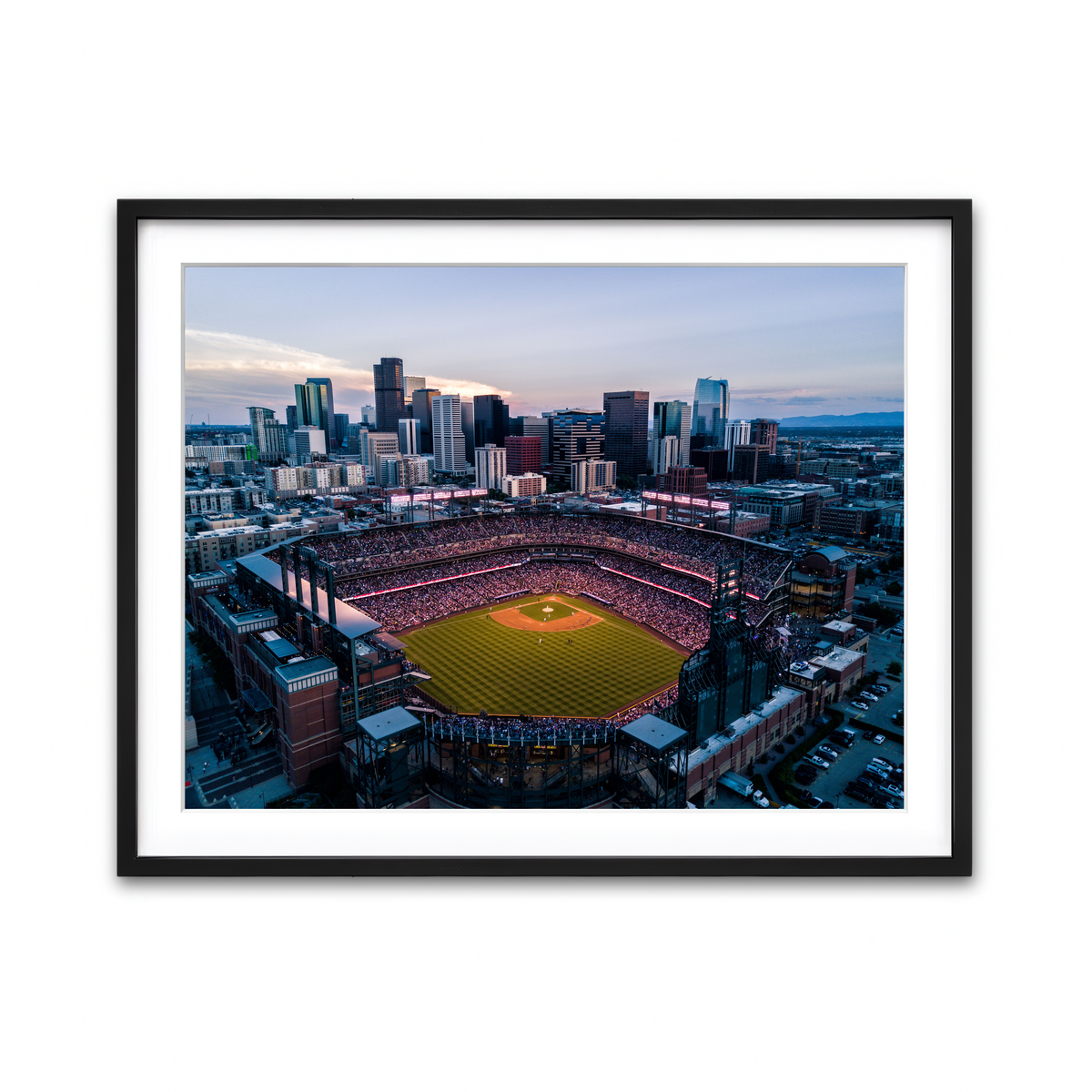 Framed Print 4x3 Black