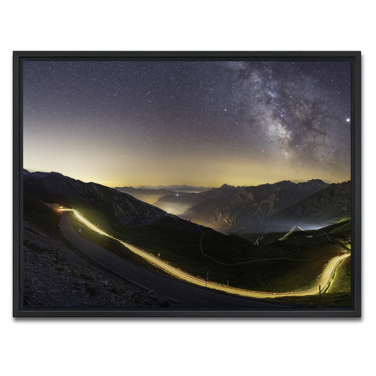 AUTO-MOCKUP WHITE | Agnel Pass | 1 Piece | Black Framed Canvas | group=4x3