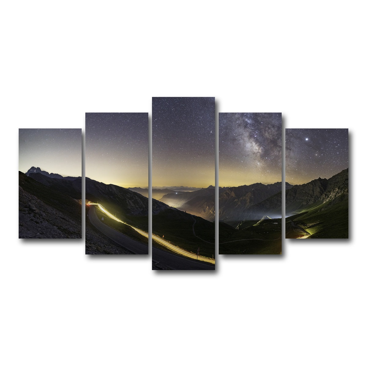 AUTO-MOCKUP WHITE | Agnel Pass | 5 Piece | Gallery Wrap Canvas | group=5_normal