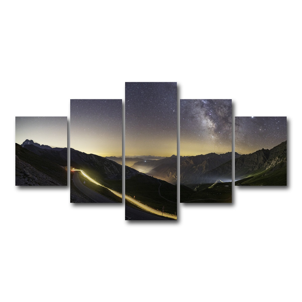 AUTO-MOCKUP WHITE | Agnel Pass | 5 Piece | Gallery Wrap Canvas | group=5_short