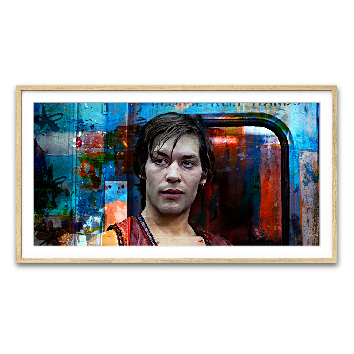 Framed Print 2x1 Natural