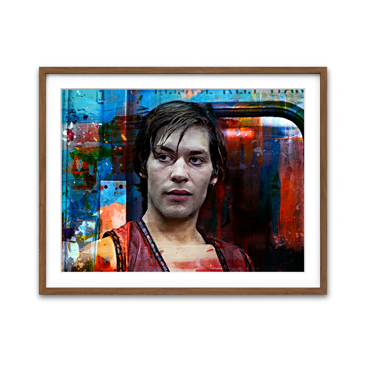 Framed Print 4x3 Walnut