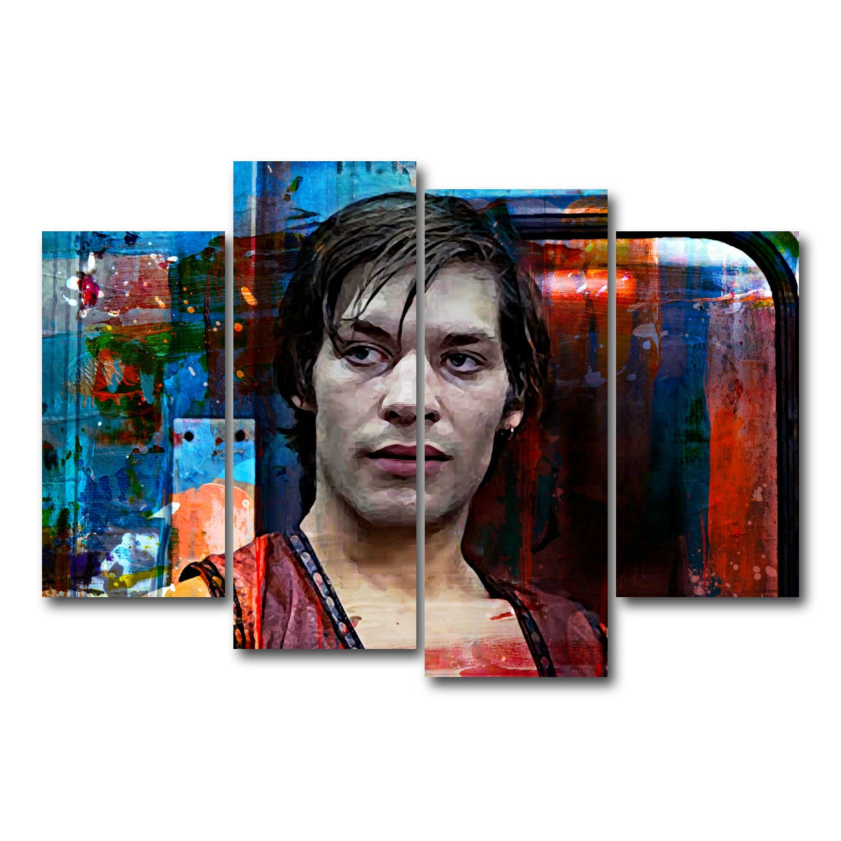 AUTO-MOCKUP WHITE | Ajax | 4 Piece | Gallery Wrap Canvas | group=4_short