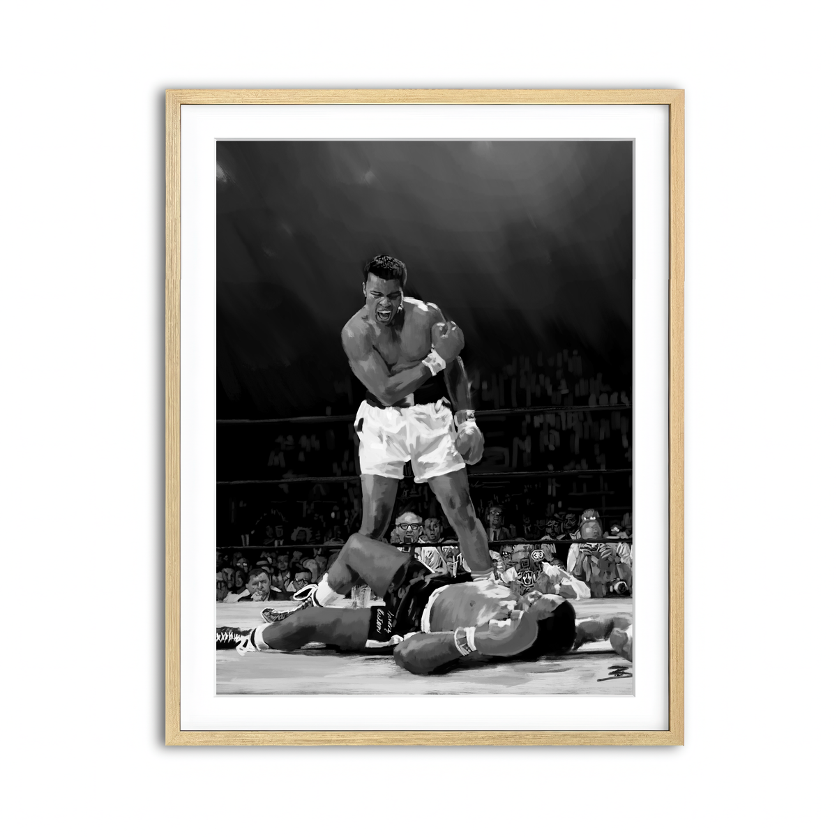 Framed Print 3x4 Natural