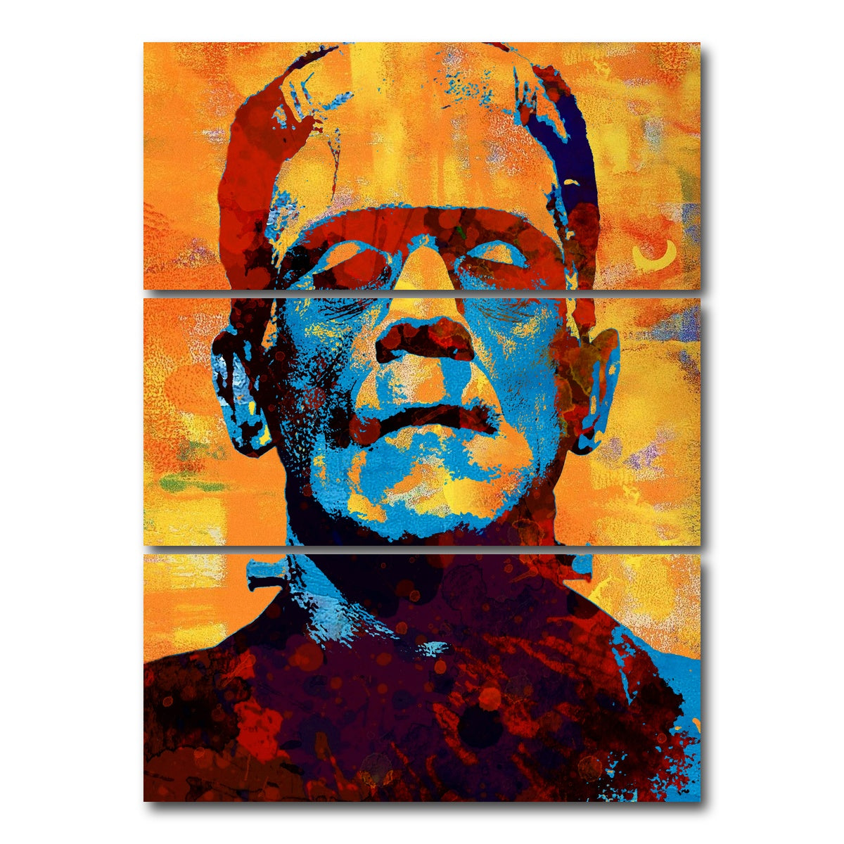 AUTO-MOCKUP WHITE | Alive | 3 Piece | Gallery Wrap Canvas | group=8x18_stacked