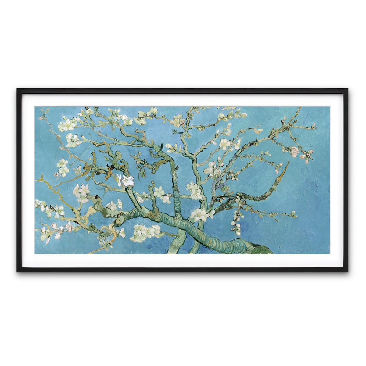 Framed Print 2x1 Black