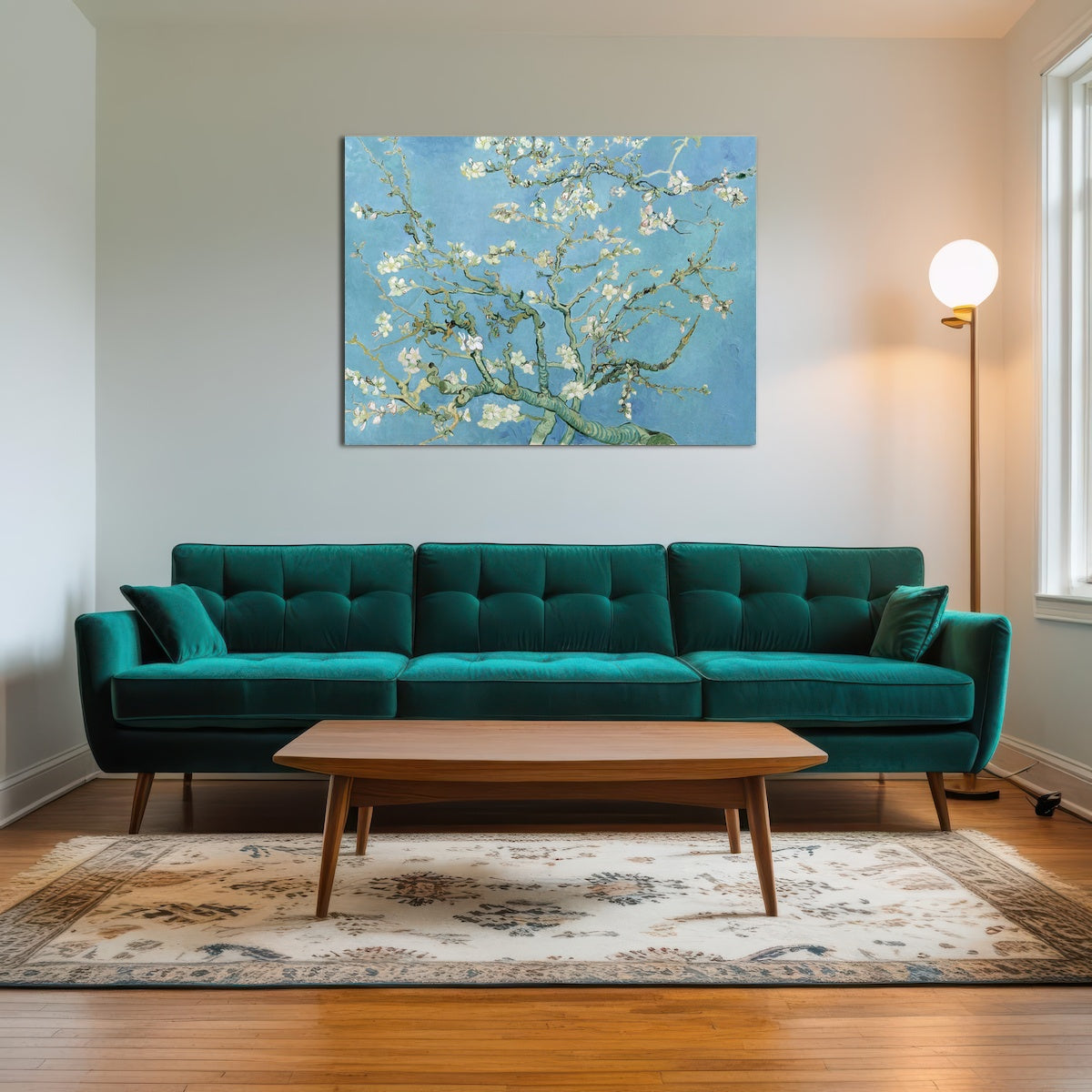 AUTO-MOCKUP ROOM | Amandelbloesem