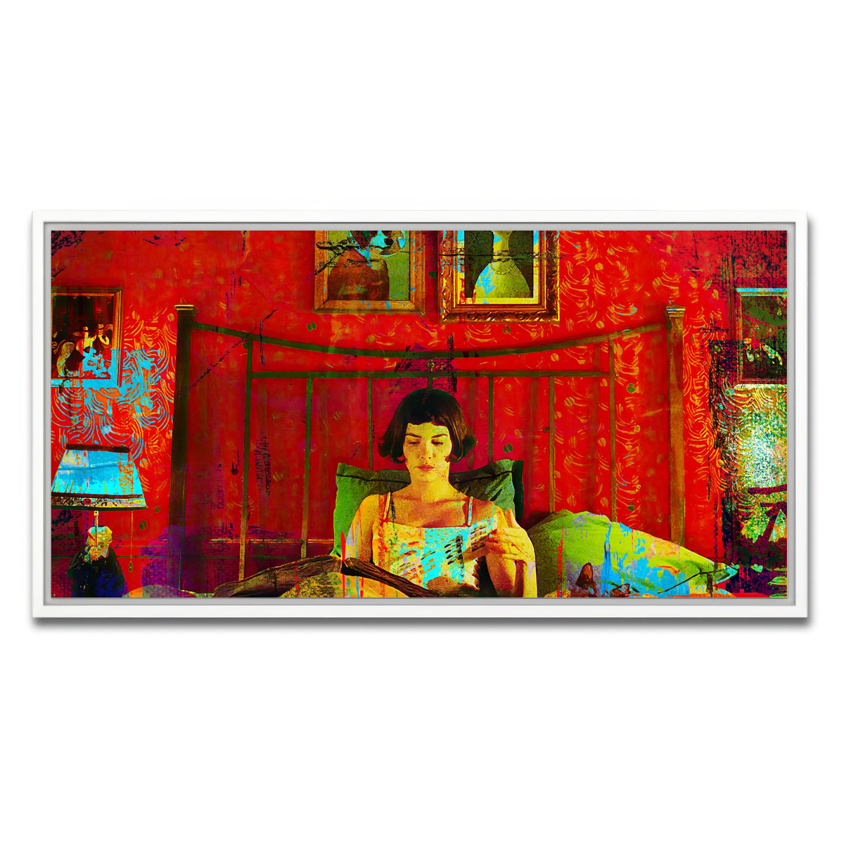 AUTO-MOCKUP WHITE | Amelie | 1 Piece | White Framed Canvas | group=2x1