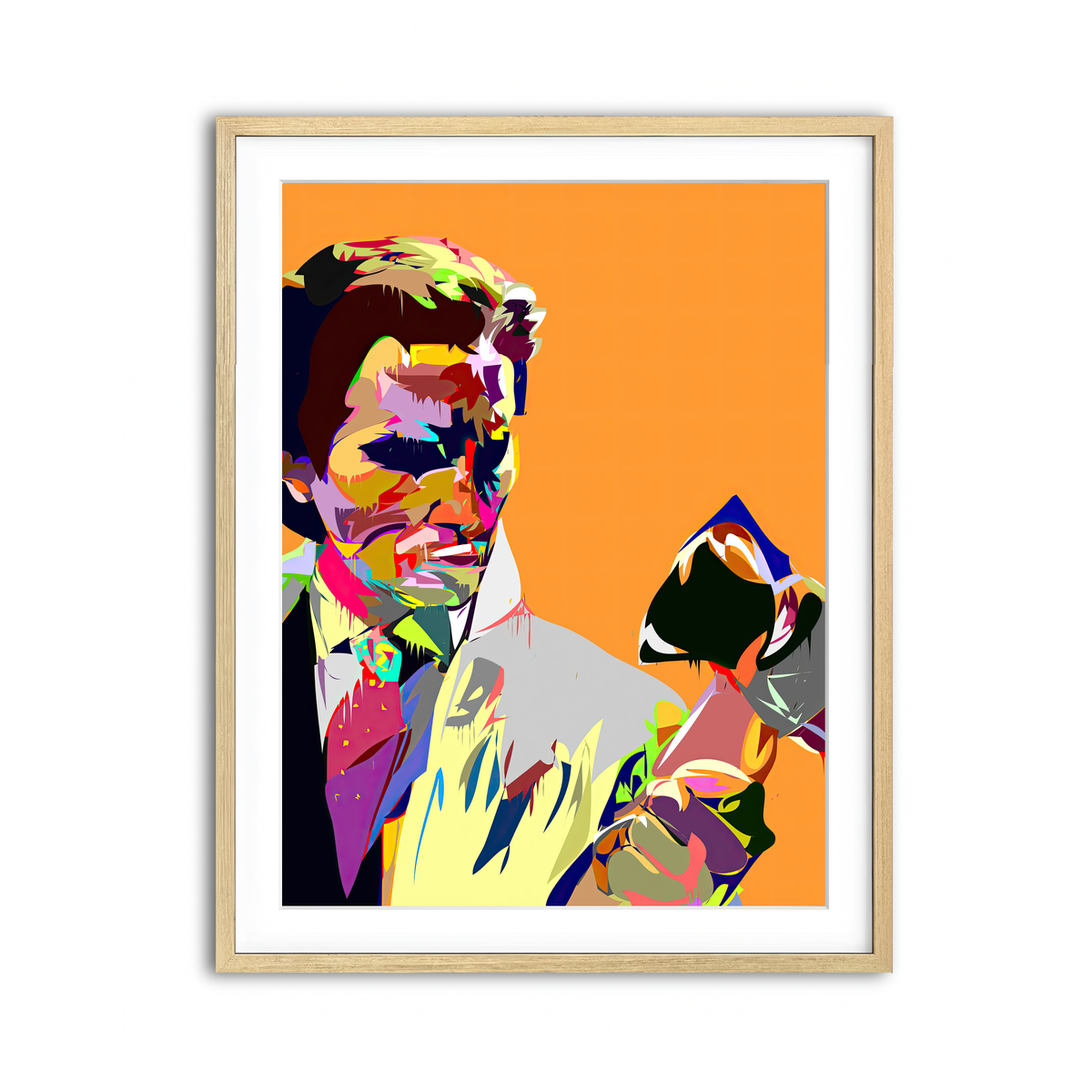 Framed Print 3x4 Natural