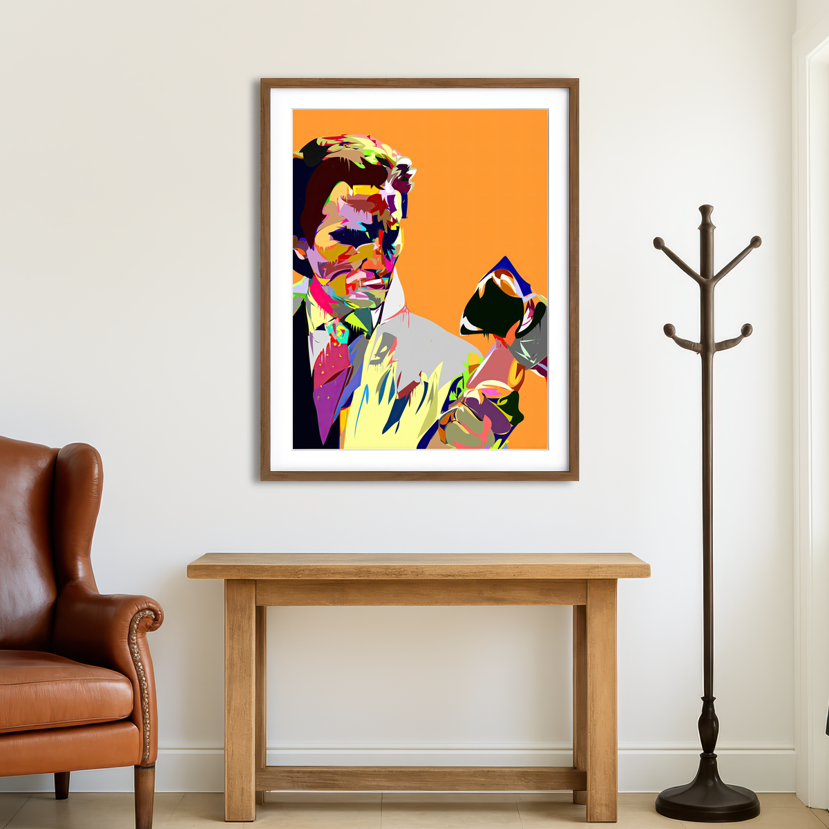 AUTO-MOCKUP ROOM | American Psycho Wall Art